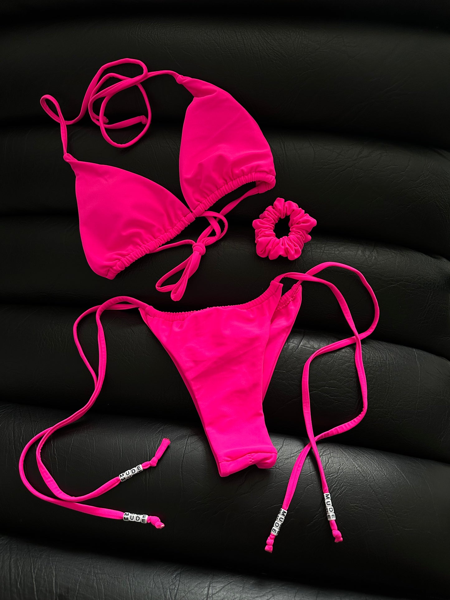 Mude Pink Swim Set