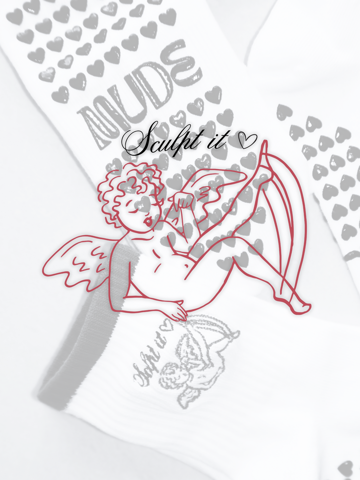 Sculpt It Grip Socks - Angel Collection