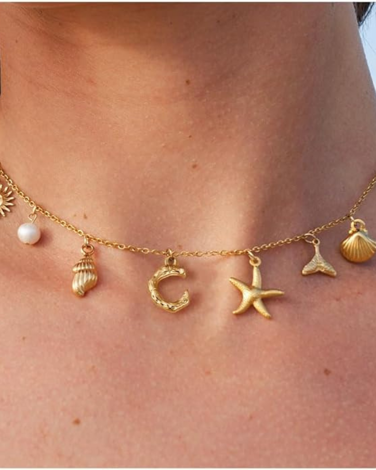 Mermaid Charms Necklace