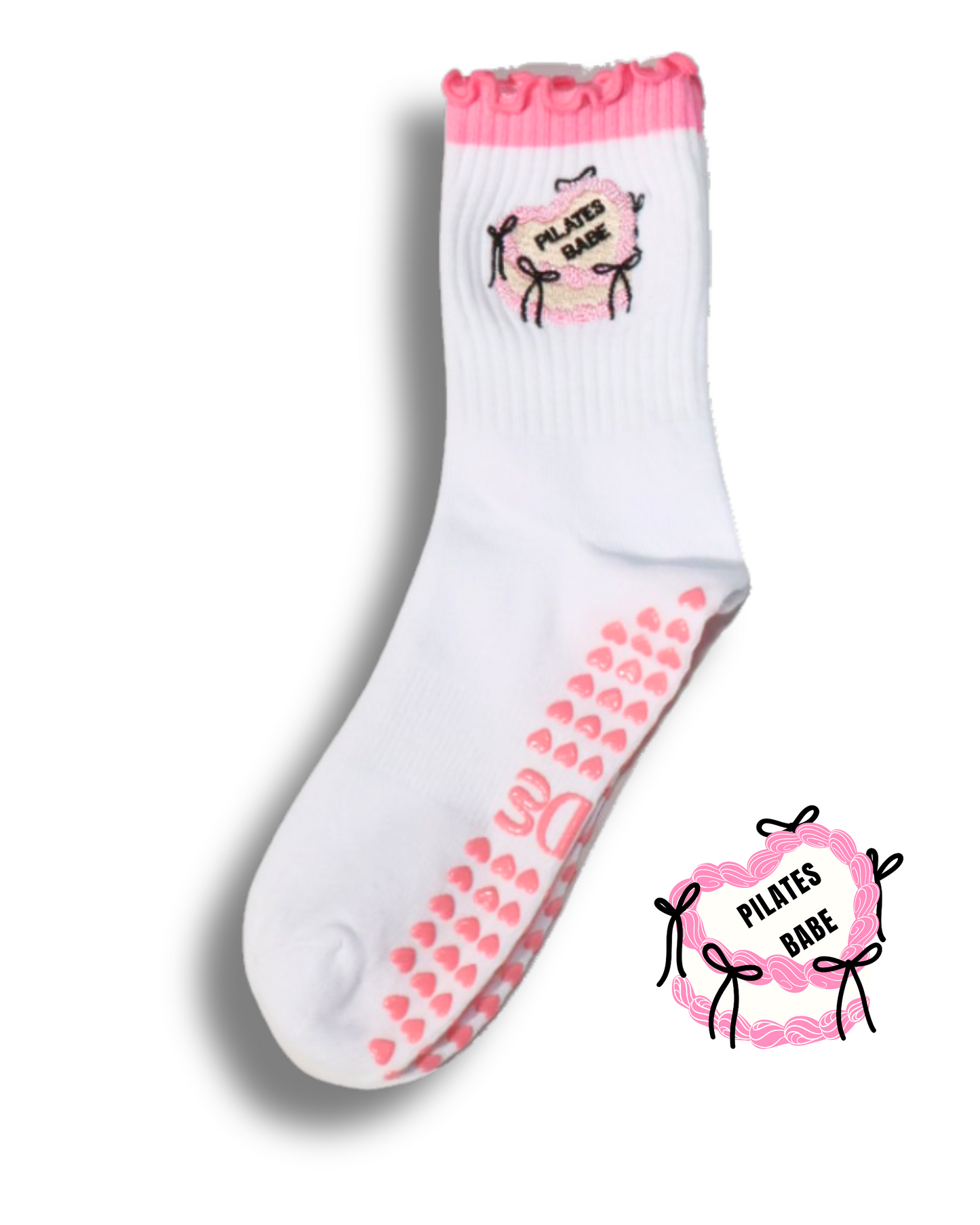 Pilates Babe Cake Socks